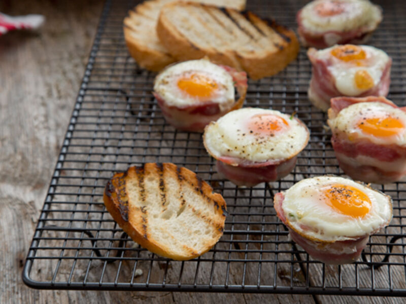 Bacon egg muffins recipe