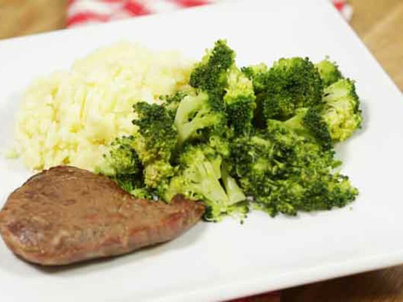 Steak and mash recipe