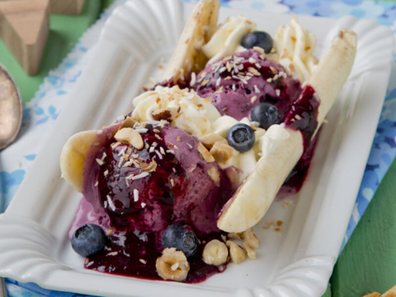 Blueberry ice cream recipe