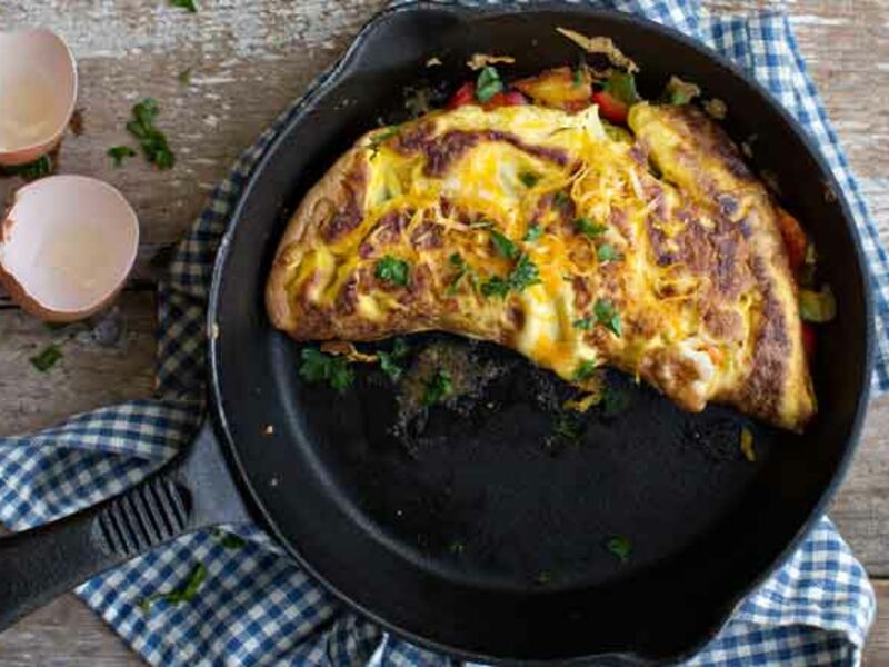 Veggie omelette recipe