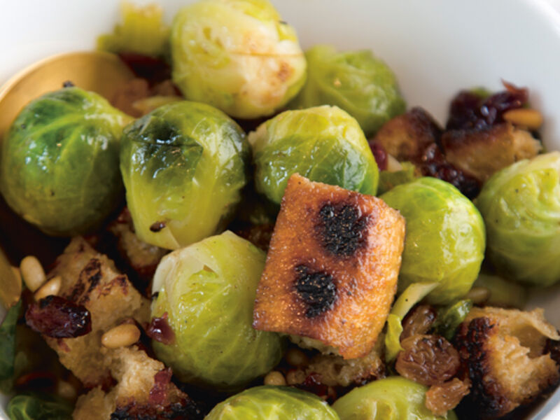 Kevin sauteed brussels sprouts