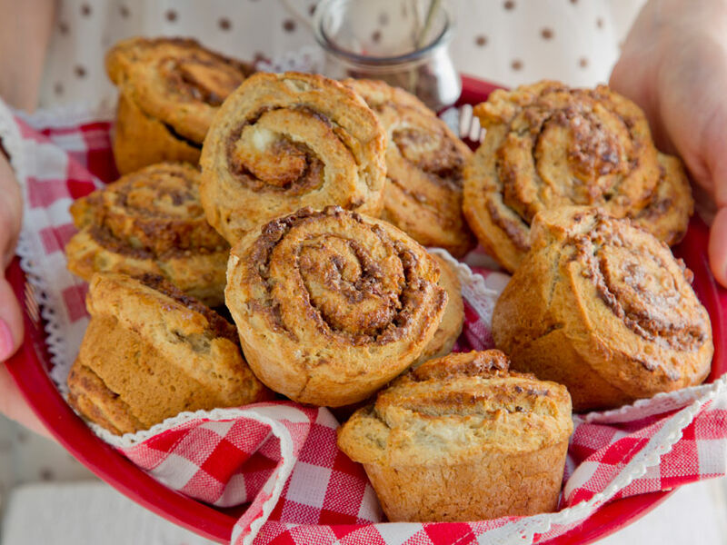 Pecan, Maple Syrup and Cinnamon Sticky Buns