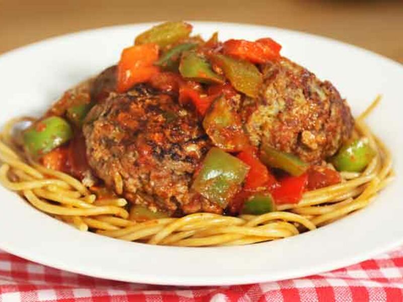 Meatballs and spaghetti recipe