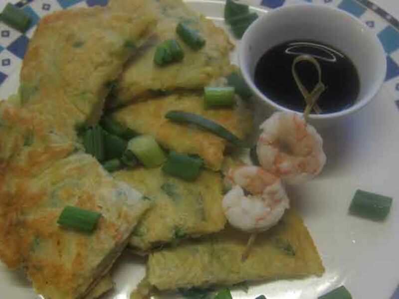 Korean seafood pancake recipe