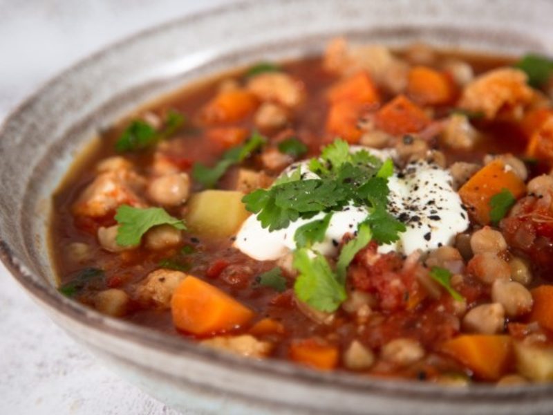 Morrocan Chickpea and Vegetable Stew 01
