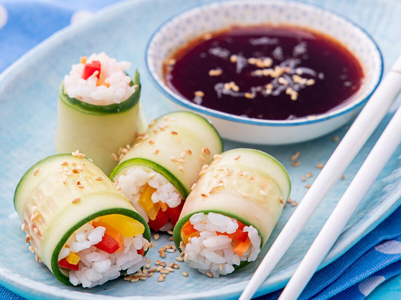 SuperValu Sharon Hearne-Smith Cucumber Sushi Rolls