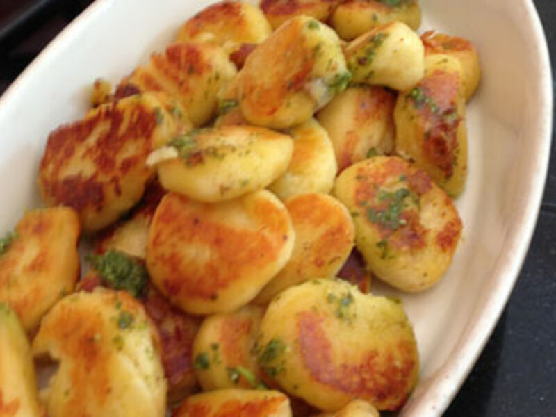 Potato Gnocchi with Parmesan & Herb Butter