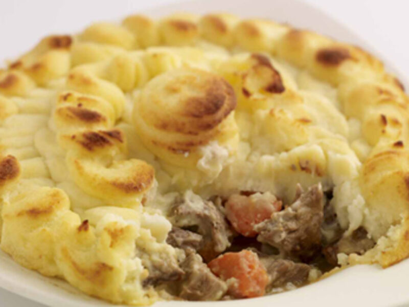 Slow Cooked Beef and Potato Pie